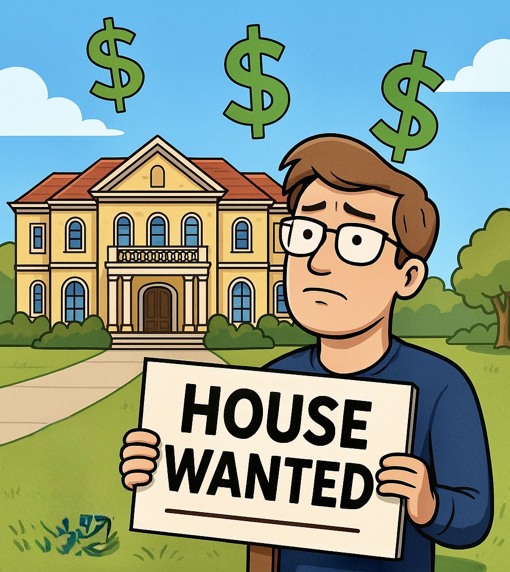 Any dumb rich people out there want to buy me a house?
No strings attached, just a tasteful backsplash and a little gratitude #househunters #MoneyTips #AWOL