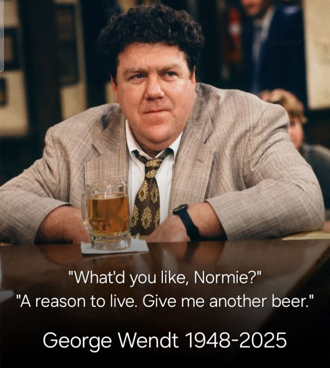 CHEERS! was a major inspiration when we opened Nick and Jake's. RIP Norm. Wishing you and Farley all the polish sausages you can eat! 🍻