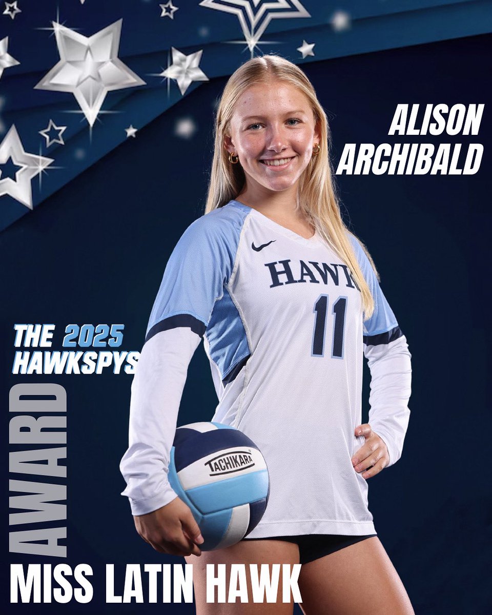 Charlotte Latin Athletics (@cls_hawks) on Twitter photo Congratulations Alison! πππ₯
#HAWKSPYS25
<a href="/CLS_Hawks_Vball/">Charlotte Latin Volleyball</a>
<a href="/CLS_Hawks_Gball/">Charlotte Latin Girls Basketball</a>
<a href="/CLS_Hawks_GLax/">Charlotte Latin Girls Lacrosse</a> Congratulations Alison! πππ₯
#HAWKSPYS25
<a href="/CLS_Hawks_Vball/">Charlotte Latin Volleyball</a>
<a href="/CLS_Hawks_Gball/">Charlotte Latin Girls Basketball</a>
<a href="/CLS_Hawks_GLax/">Charlotte Latin Girls Lacrosse</a>