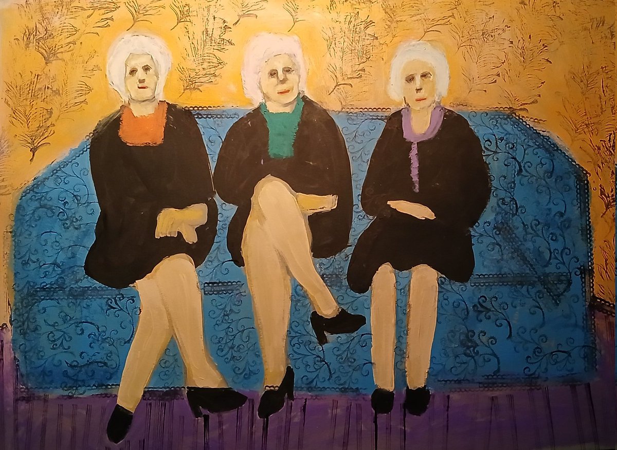 Old Worn Sofa in Happy Gardens