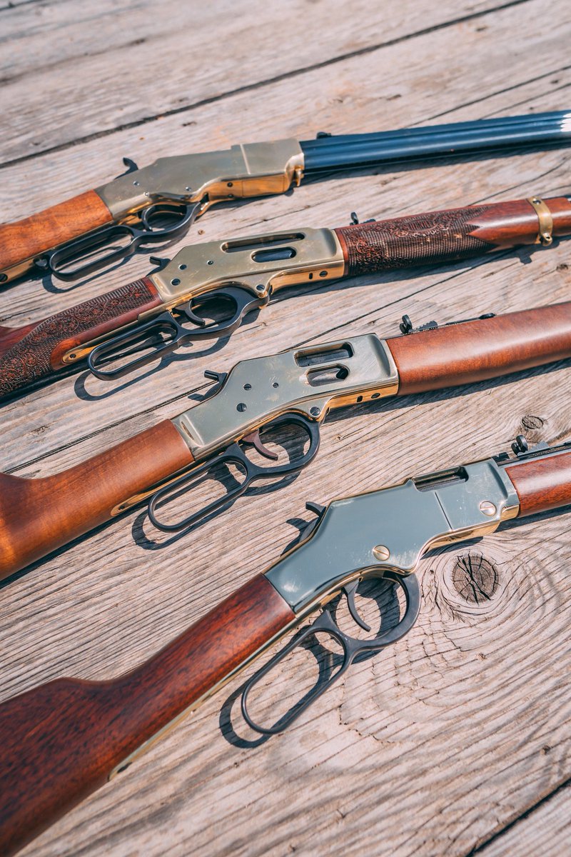 Henry Repeating Arms (@henryrifles) on Twitter photo Once you pull the trigger on your first hardened brass Henry, it’s hard to stop at one. 🇺🇸
#HenryUSA Once you pull the trigger on your first hardened brass Henry, it’s hard to stop at one. 🇺🇸
#HenryUSA