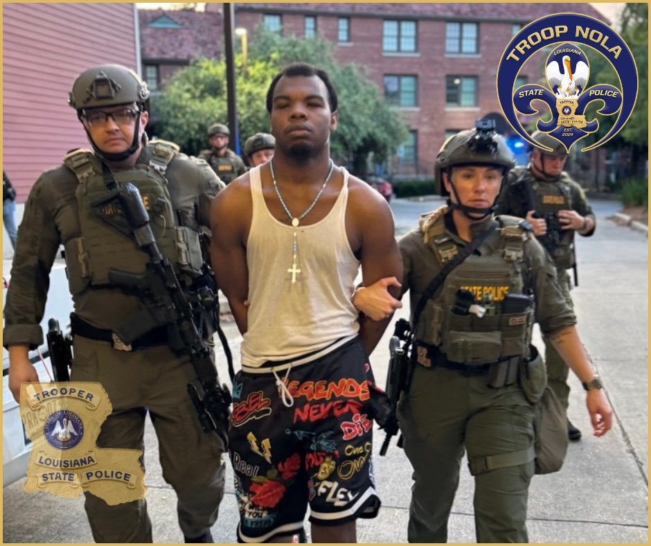 BNONews's tweet image. BREAKING: Police capture 5th escaped inmate in New Orleans, 5 others still at large