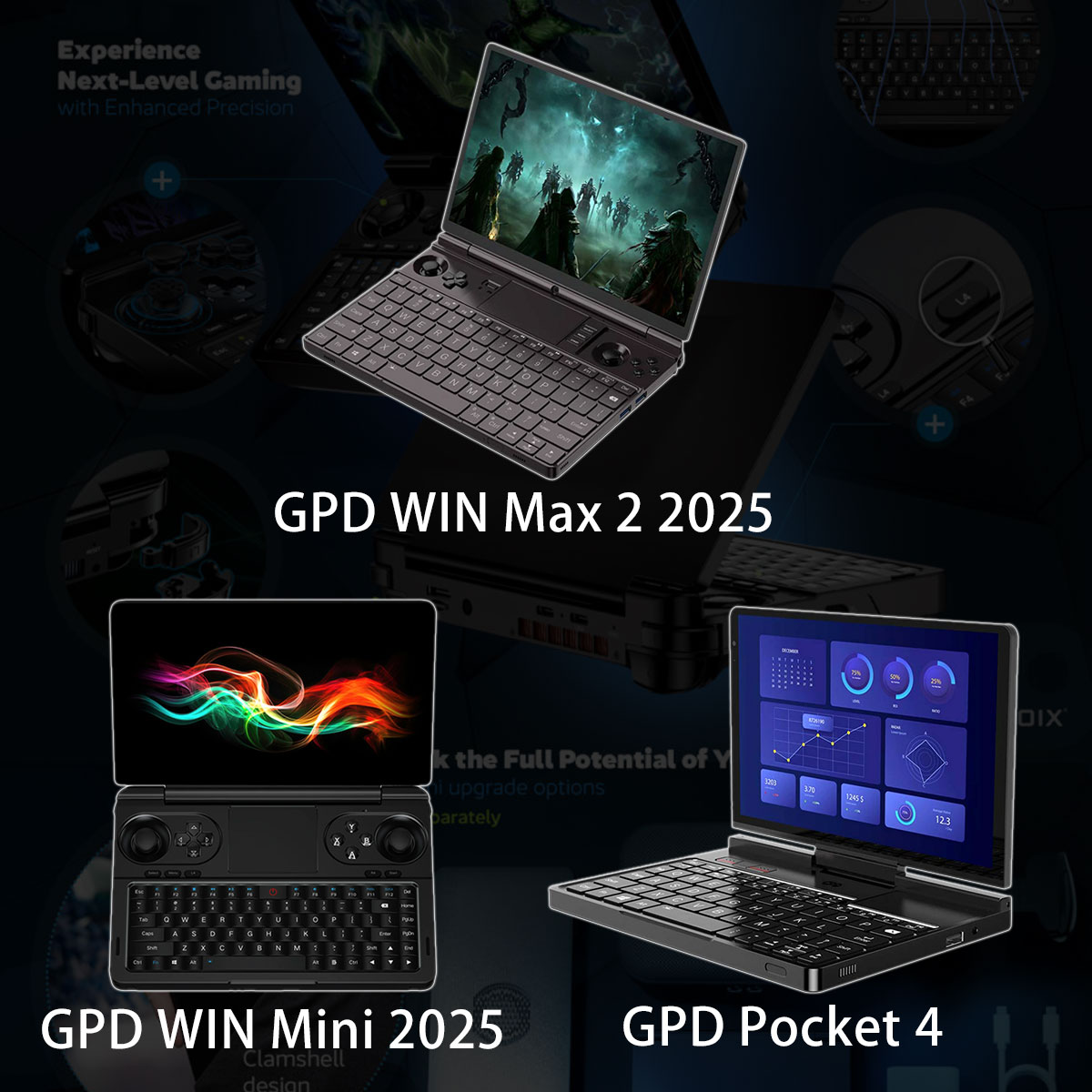 人気のポータブルゲーミングPC &amp; モバイルPCが6月上旬に再入荷予定！

ただいま予約受付中です！！

#GPD WIN Max 2 2025 / WIN Mini 2025 / Pocket 4

リンクスダイレクト
x.gd/vooaF

楽天市場
x.gd/NT4ZY

Yahooo!ショッピング
x.gd/prQdd
