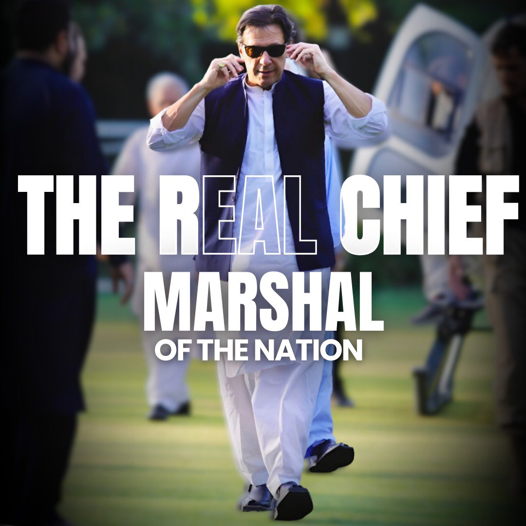 Real power needs no title, no office, no crown. It rises from truth, stands on courage, and strikes fear into the hearts of the weak. 

It cannot be silenced, bought, or broken. In Pakistan, that power is Imran Ahmed Khan Niazi!

He is not just a leader; he is the revolution.