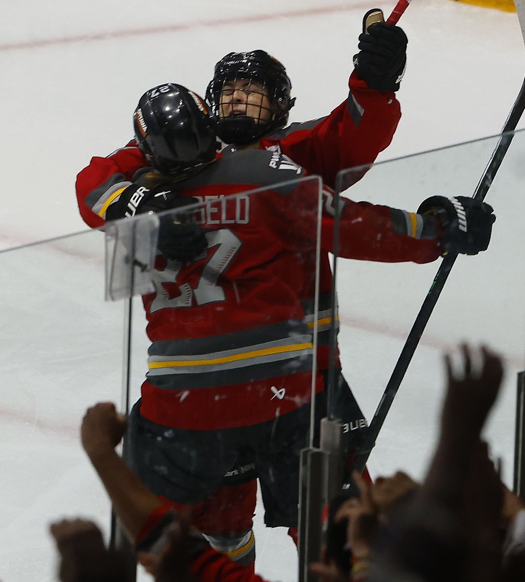 Tony Caldwell (@tonysunphoto) on Twitter photo Rebecca Leslie from the #Ottawa #Charge celebrates her goal against Nicole Hensley from the Minnesota Frost during second period action at TD Place in Ottawa Tuesday. #PWHL <a href="/OttawaCitizen/">Ottawa Citizen</a> <a href="/SunGarrioch/">Bruce Garrioch</a> <a href="/PWHL_Ottawa/">x - Ottawa Charge</a> <a href="/thepwhlofficial/">PWHL</a> #ottsports #ottnews Rebecca Leslie from the #Ottawa #Charge celebrates her goal against Nicole Hensley from the Minnesota Frost during second period action at TD Place in Ottawa Tuesday. #PWHL <a href="/OttawaCitizen/">Ottawa Citizen</a> <a href="/SunGarrioch/">Bruce Garrioch</a> <a href="/PWHL_Ottawa/">x - Ottawa Charge</a> <a href="/thepwhlofficial/">PWHL</a> #ottsports #ottnews