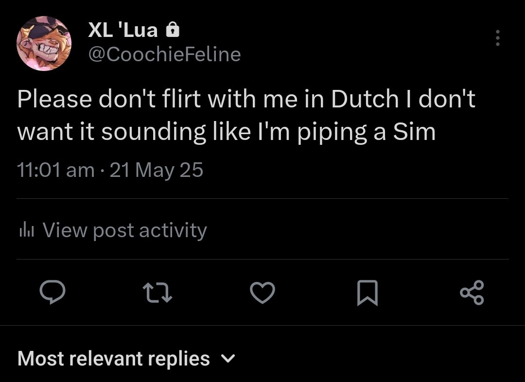 This was too funny to keep on priv
