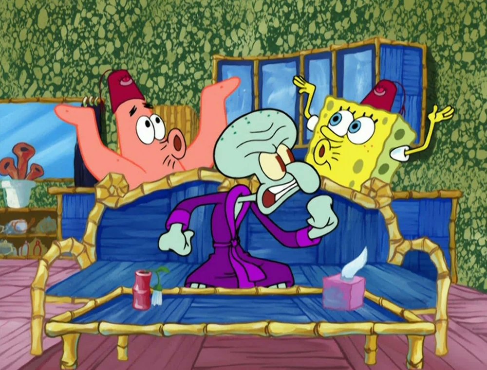 Trijosh1's tweet photo. 20 years ago....
SpongeBob and Patrick become "good" neighbors to Squidward.
#SpongeBobSquarepants #SS #GoodNeighbors #GN #GoodNeighbors20 #MikeBell @aaron_springer #TomYasumi #VincentWaller #PatrickStar #SquidwardTentacles #RodgerBumpass #20yearsago #20thanniversary https://t.co/1nRjzqm6Mv