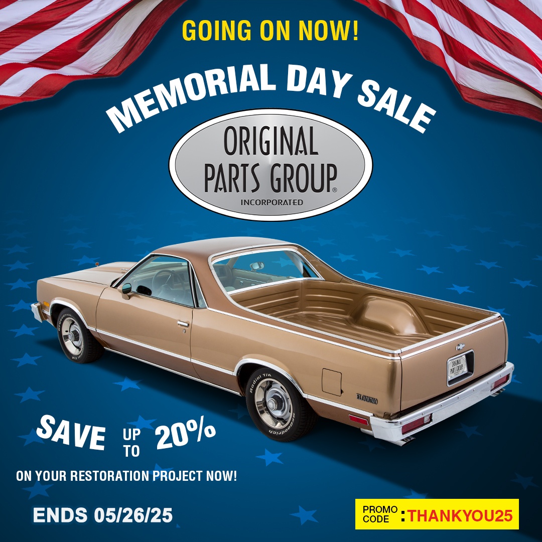 Original Parts Group, Inc tweet media