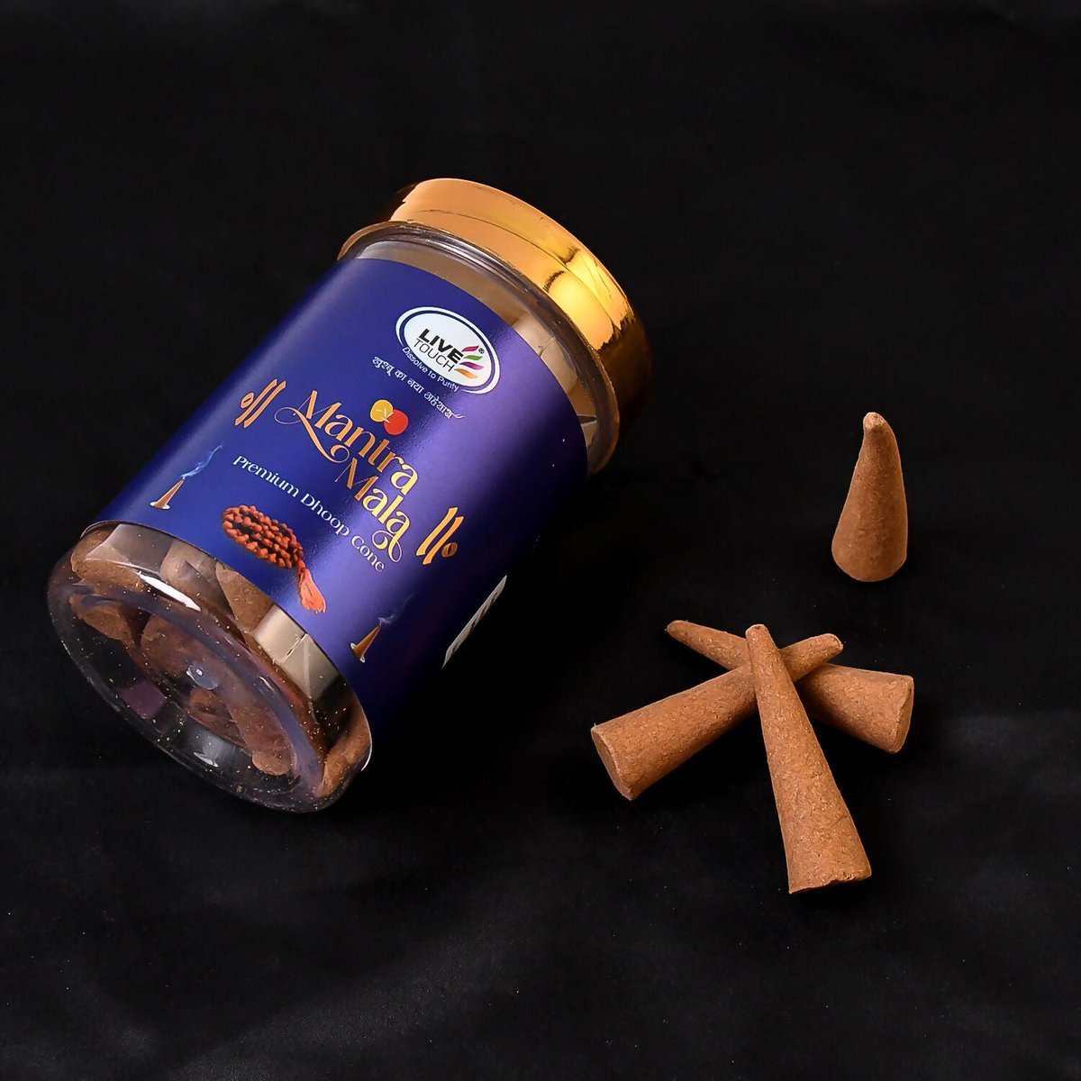 Livetouchgroup's tweet photo. Fragrance that brings you closer to God.

Product: Mantra mala dhoop cones
M.r.p: 90/-
Weight: 80GM.
#livetouchagarbatti #RAJKOT #Gujarat #india #agarbatti #incensestick  #incensesticks #agarbattibusiness  #bestagarbatti #agarbattisupplier
 #bestqualityagarbatti #dhoopcone #cone https://t.co/wUTvXSXAIr