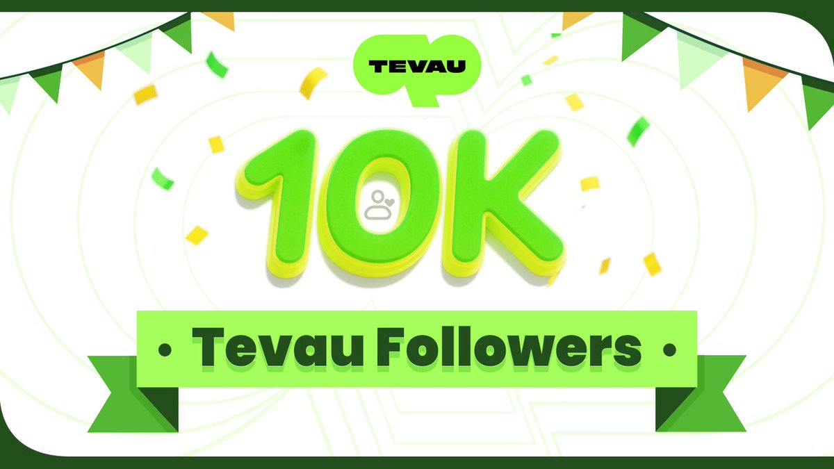 🎉 We hit 10,000 followers! 🎉

You’re not just numbers —  you’re the reason we keep building 💪✨

Tevau is making payments faster, simpler, and more rewarding. 💳⚡️💰

Let’s go further, together! 🚀🔥