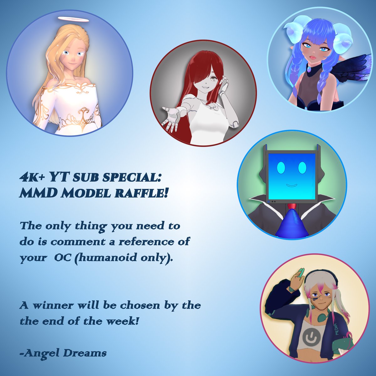 Angel Dreams (MMD modeler) tweet media