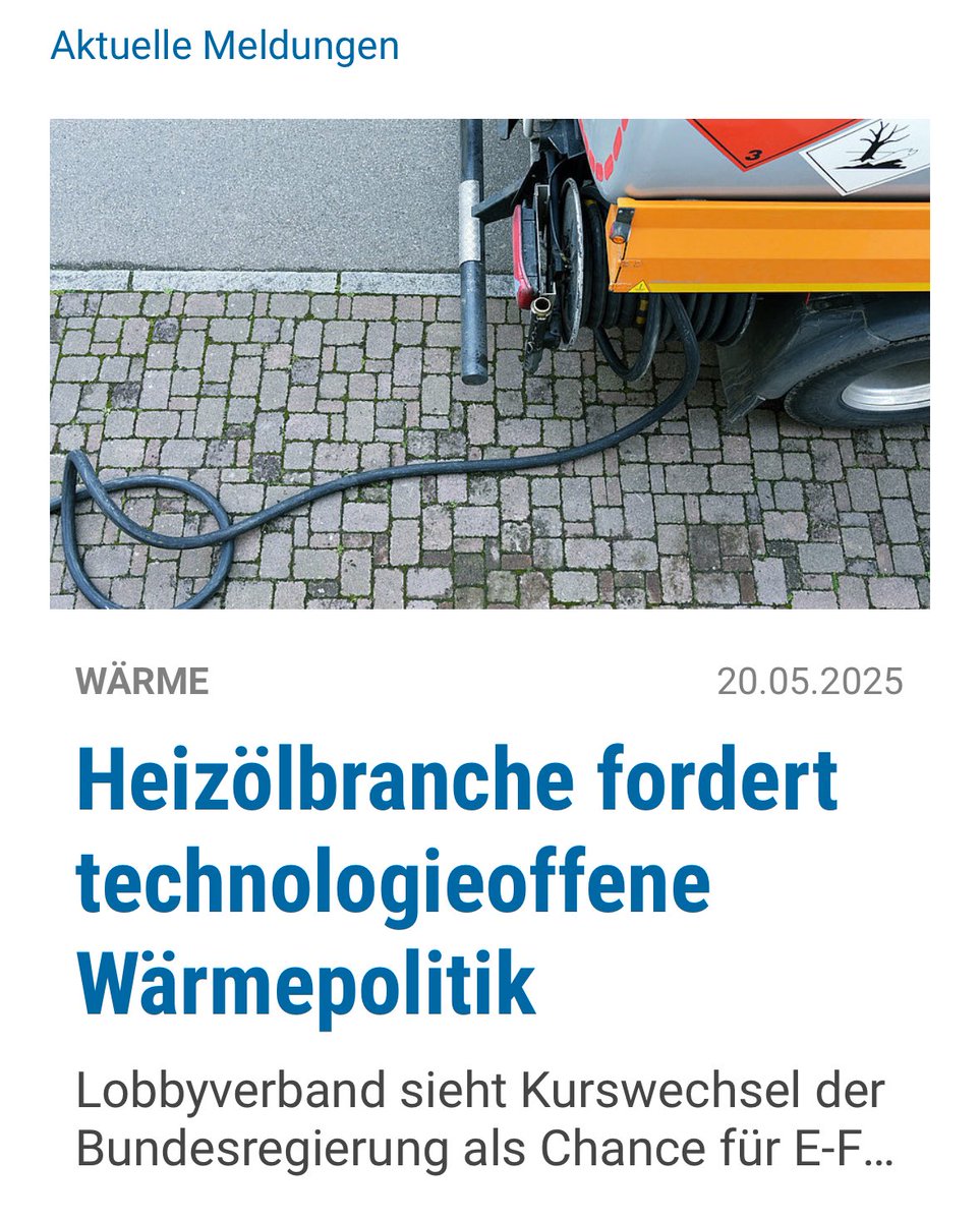 Merkt das <a href="/BMWE_/">Bundesministerium für Wirtschaft und Energie</a>  eigentlich noch was ?! Die Asbestbranche hätte vllt auch noch Bedarf … #klimakriseistjetzt #gaskäthe