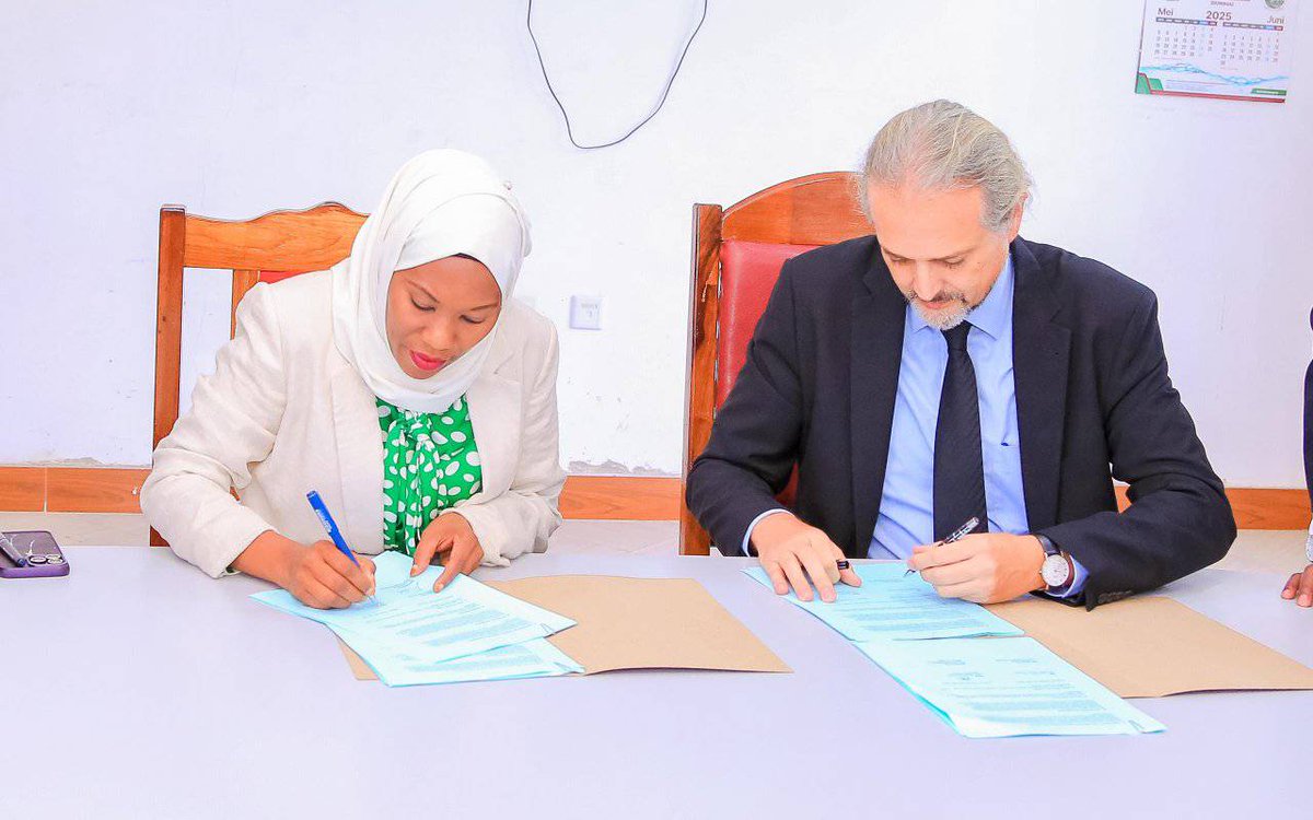 Serikali ya Jamhuri ya Muungano wa Tanzania kupitia Wizara ya Maji kwa kushirikiana na Serikali ya Ujerumani kupitia Shirika la Maendeleo la Ujerumani (GIZ), zasaini mkataba wa utekelezaji wa Mradi wa Uhifadhi wa Maeneo Oevu na Bioanuwai katika Kidakio cha Katuma, mkoani Katavi.