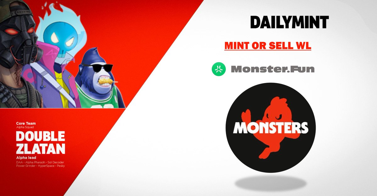 Double_Raph (@double_raph) on Twitter photo 21/05 #dailymint
UTC 1st Phase)/Public Price/Supply
<a href="/solana/">Solana</a>
1⃣ <a href="/BasedTradingBot/">Based Bot 🧢</a>/12:00/0 ◎/111
<a href="/ethereum/">Ethereum.org</a>
2⃣ <a href="/AlienRabbitsNft/">Alien Rabbits Nft</a>/14:00/0.0019 Ξ/3333
3⃣ <a href="/SkyDogSocialNFT/">SKYDOG SOCIAL</a>/17:00/0 Ξ/5222
<a href="/AbstractChain/">Abstract</a>
4⃣ <a href="/monstersdotfun/">Monsters</a>/14:00/0.125 Ξ/750
<a href="/apecoin/">ApeCoin</a>
5⃣ <a href="/PapeFamily/">Pape</a>/16:00/15 APE/2222 21/05 #dailymint
UTC 1st Phase)/Public Price/Supply
<a href="/solana/">Solana</a>
1⃣ <a href="/BasedTradingBot/">Based Bot 🧢</a>/12:00/0 ◎/111
<a href="/ethereum/">Ethereum.org</a>
2⃣ <a href="/AlienRabbitsNft/">Alien Rabbits Nft</a>/14:00/0.0019 Ξ/3333
3⃣ <a href="/SkyDogSocialNFT/">SKYDOG SOCIAL</a>/17:00/0 Ξ/5222
<a href="/AbstractChain/">Abstract</a>
4⃣ <a href="/monstersdotfun/">Monsters</a>/14:00/0.125 Ξ/750
<a href="/apecoin/">ApeCoin</a>
5⃣ <a href="/PapeFamily/">Pape</a>/16:00/15 APE/2222
