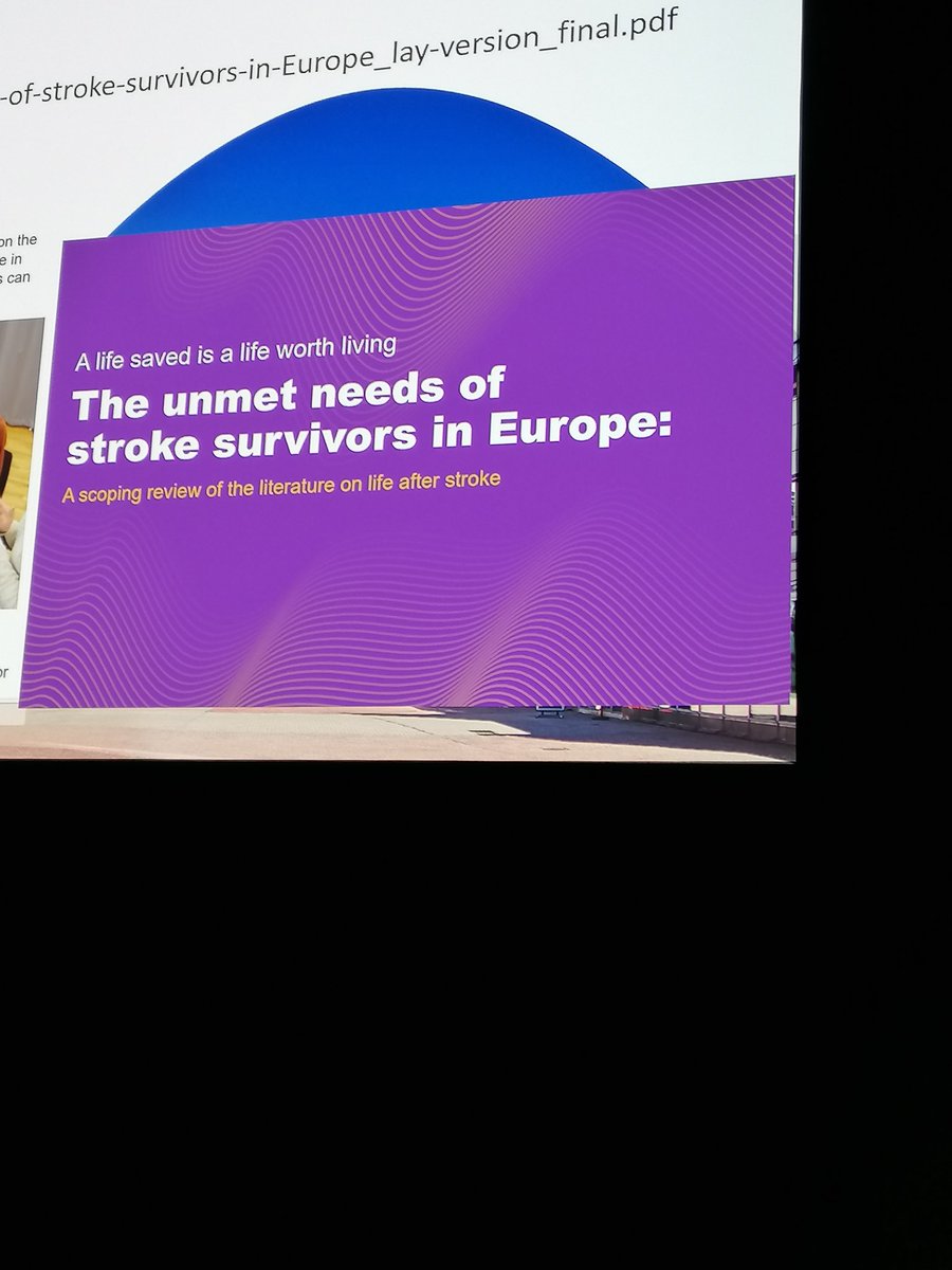 Avril Drummond💙 (@avrildrummond1) on Twitter photo #ESOC2025 <a href="/ESOstroke/">European Stroke Org</a> #lifeafterstroke. Important report summarised by the President of Safe. #ESOC2025 <a href="/ESOstroke/">European Stroke Org</a> #lifeafterstroke. Important report summarised by the President of Safe.
