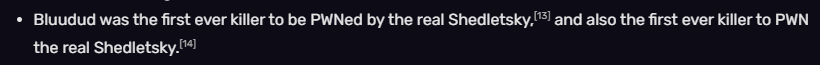 deviledfish's tweet photo. LMAOOOOOOOOOOOOOO YES ITS ON THE FORSAKEN WIKI https://t.co/XyuSx46ZuX