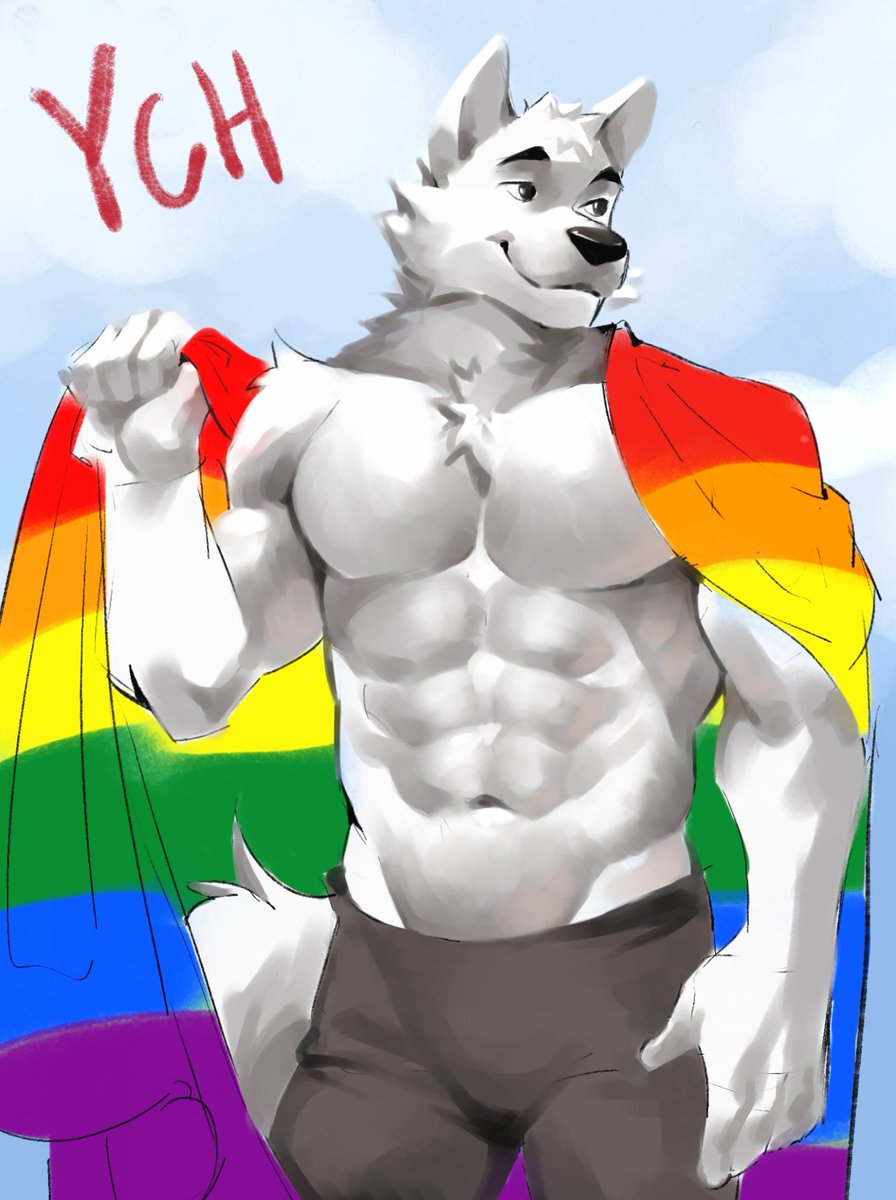 🏳️‍🌈Pride month YCH!🏳️‍🌈
Fix price for one slot - 50USD
(NSFW version +15USD)
Only 5 slots open

Dm me if you are interested, retweets are highly appreciated 💜🐯