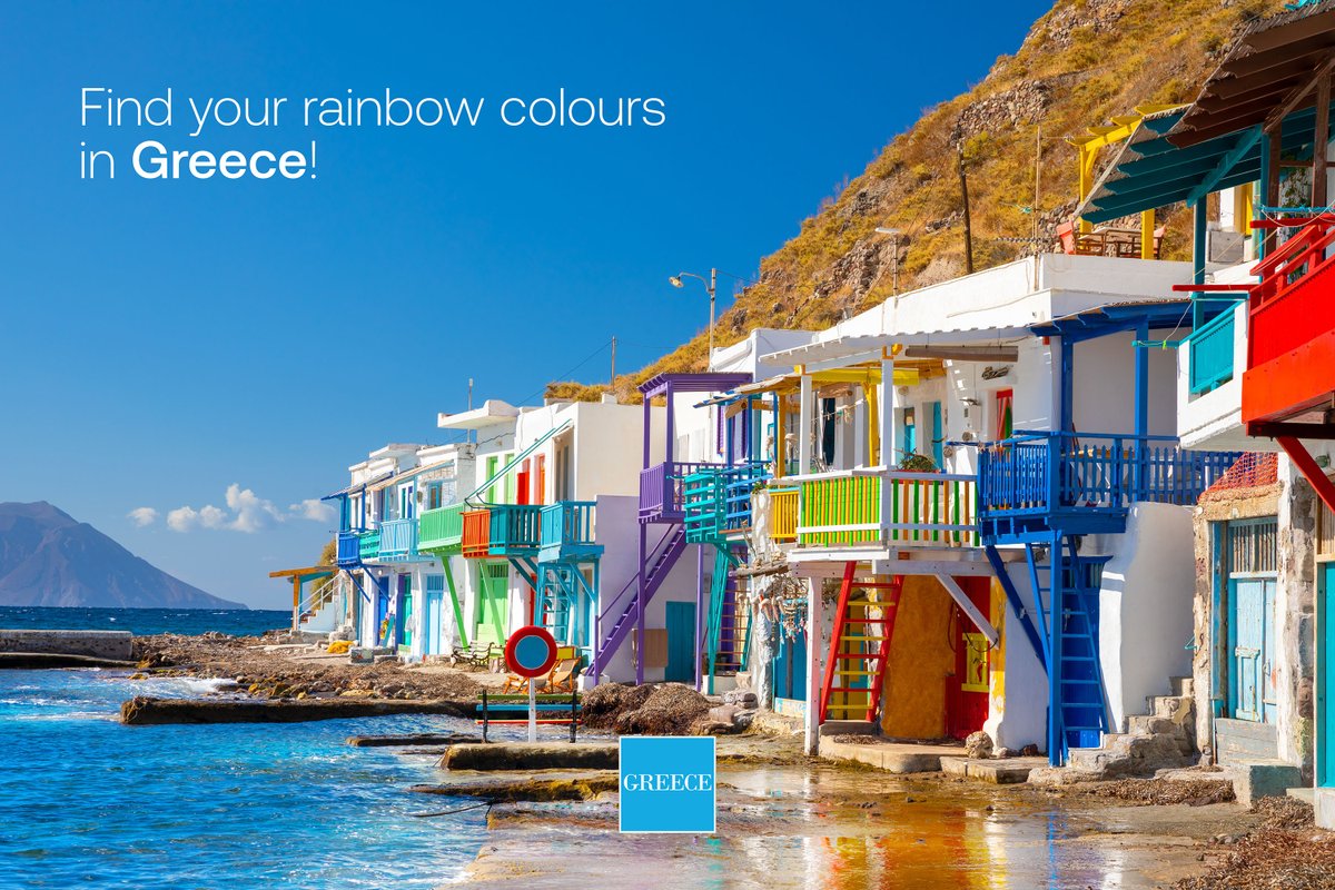 In the vibrant seaside village of #Klima, #Milos, every door and balcony beams with pride. A place where colour, love, and freedom meet the sea.

Come as you are — and let Greece be your true colours. ✨

🌈 visitgreece.gr/inspirations/l…

#VisitGreece