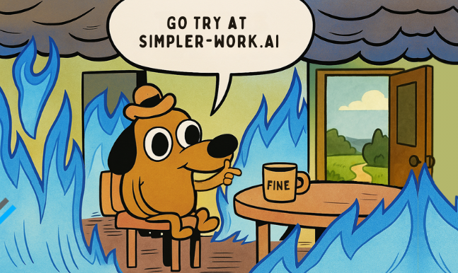 SimplerWork's tweet image. Humans are exhausting. Ask someone a nuanced question, and you’ll get a one-word answer that sounds like it came from a bumper sticker. Ask AI, and you’ll get citations, counterarguments, and maybe even an apology.