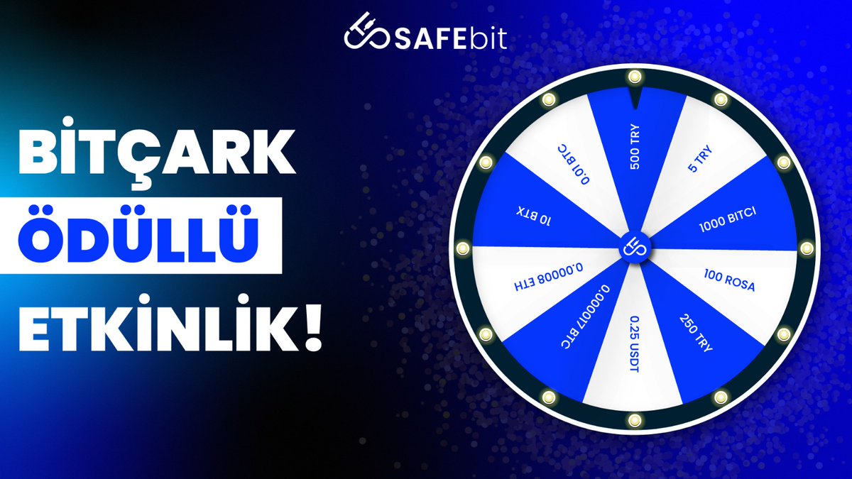 Mavi bir sabah, zincir gibi sağlam adımlar…
Günaydın! 💙
Yeni ismimizi kutluyor, hayal gücünü konuşturanlara BitÇark hediye ediyoruz! 🌀

Katılmak için:
🔹 Bu gönderiyi beğen
🔹 2 arkadaşını etiketle
🔹 Yorumlarda SAFEbit’ten bahset, düşünceni yaz, hayalini kur, hissettir veya