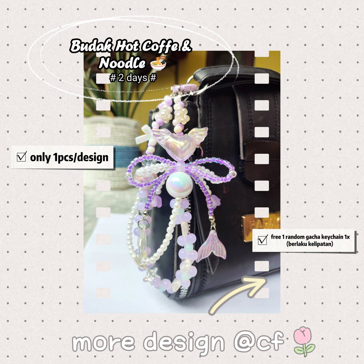 uyagiP's tweet photo. ✨Catalogue Comifuro XX  i49✨
- Budak Hot Coffe and Noodle 🍜 -
(❤ and share are appreciated 🫶)
Love and deep space keychain/strap phone
Harga tertera, berbeda" Tergantung kesulitan &amp; manik" Yang dipakai
Book bsa dm ✉️

More design soon~
#cf20 #ComifuroXXcatalogue
#comifuroXX https://t.co/Okf03qMYan