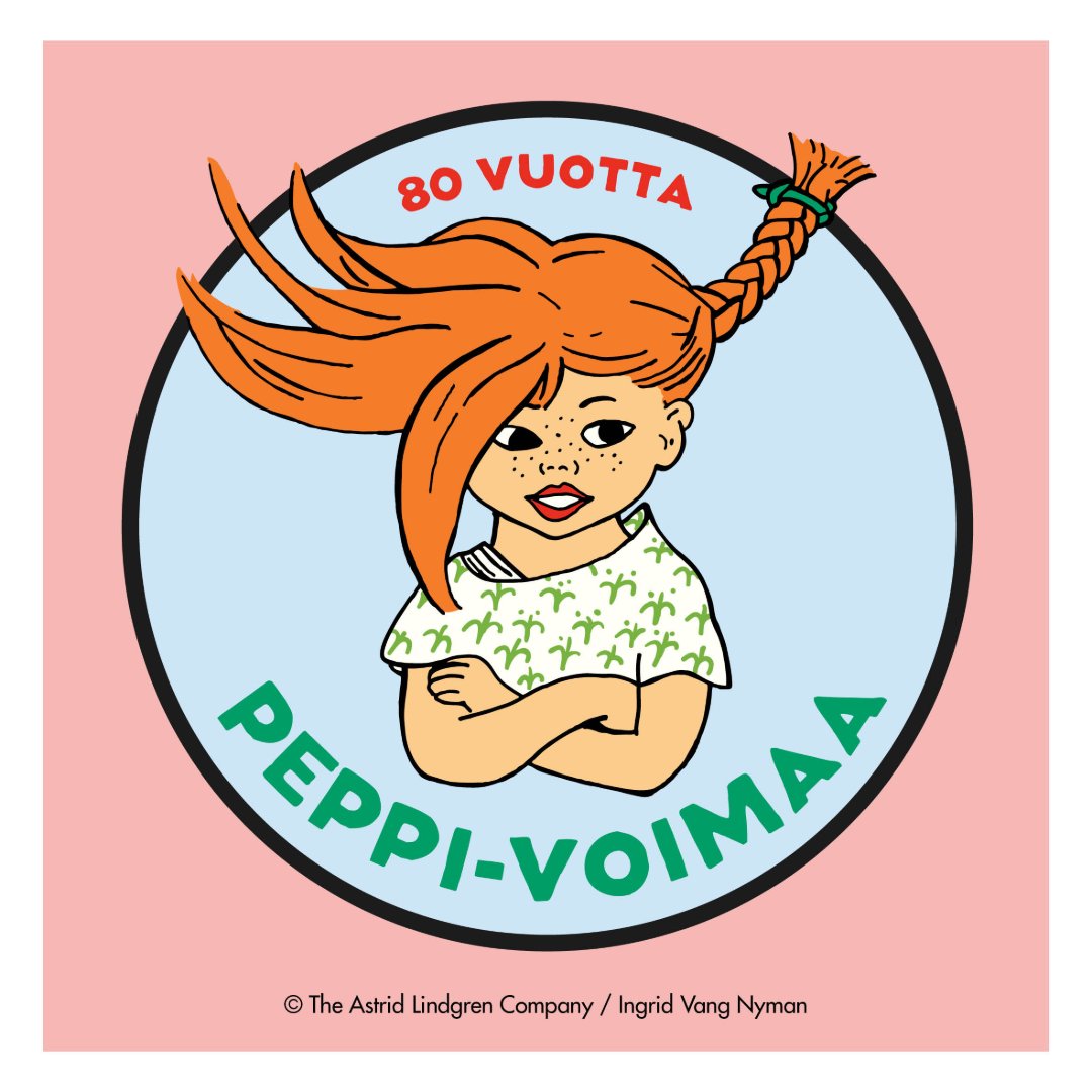 Peppilotta Sikuriina Rullakartiina Kissanminttu Efraimintytär Pitkätossu täyttää tänään 80 vuotta! ❤️

Peppi Pitkätossu tunnetaan paitsi ”maailman vahvimpana tyttönä” myös vapauden, kiltteyden, rohkeuden ja oikeudenmukaisuuden symbolina. 

Lue lisää: kirja.fi/blogs/kirjavin…