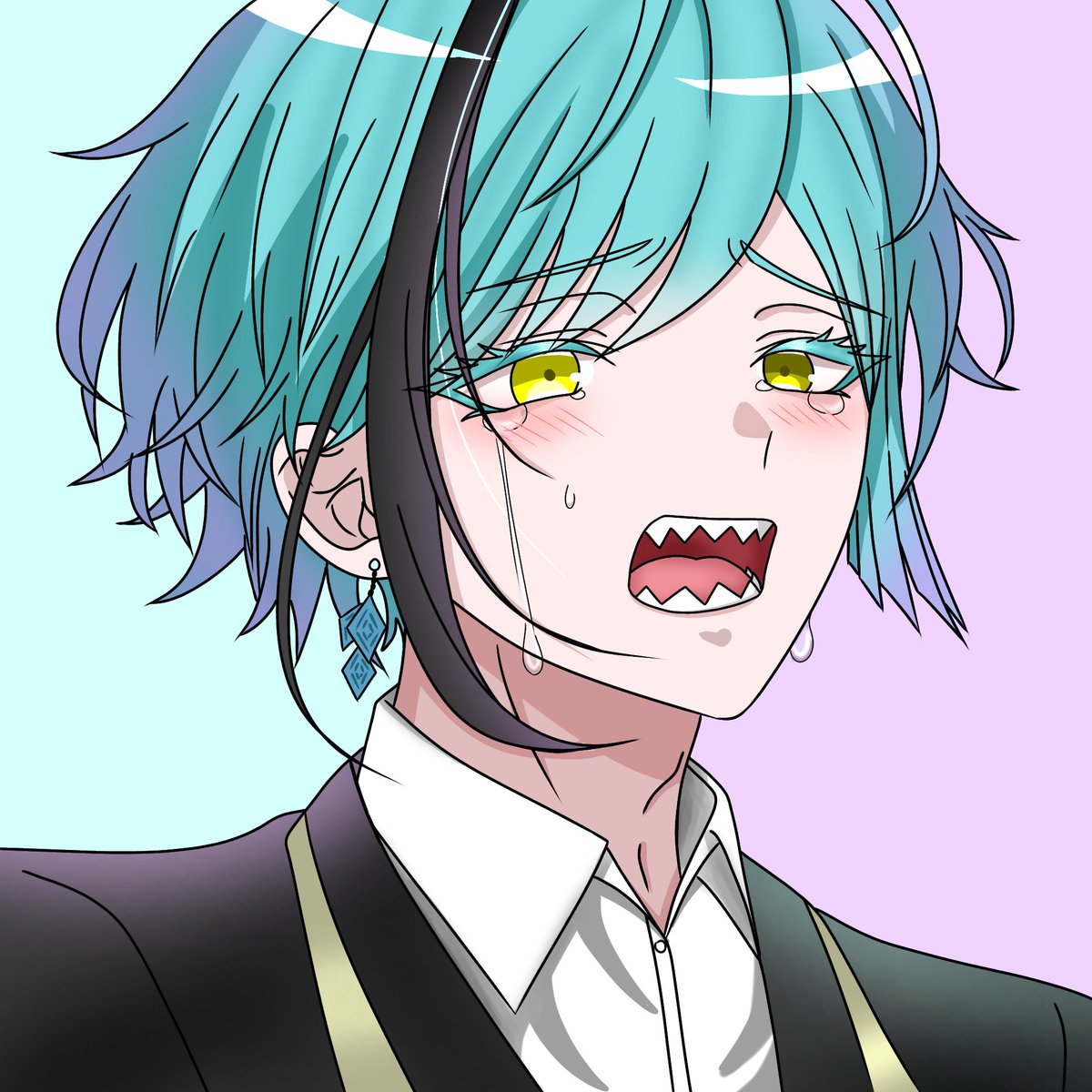 ssr4863's tweet photo. 繋🏷イラスト練習中です‼️
お友達いなくて寂しいので全反応回ります‼️
気になった方無言フォロー失礼します🙏
最推し🦈🐬💀、箱推しです💖
色々描くので地雷ある方は注意⚠️
当方地雷無、片思いは3日まで
仲良くしてくれる方大好きです💓
#ツイステ好きさんと繋がりたい 
#twst絵描きさんと繋がりたい https://t.co/BuX90z84Po