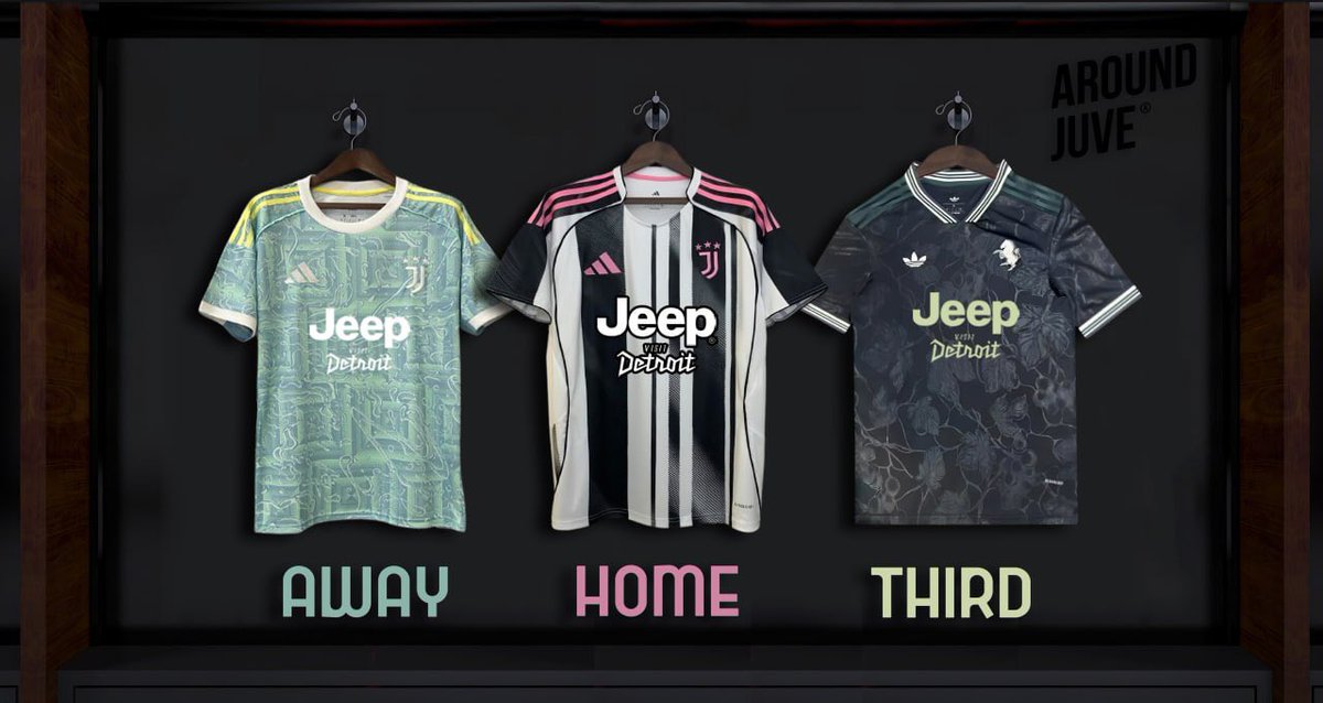 Jersey Juventus Home, away, 3rd musim 2025/26

(<a href="/AroundJuventus/">Around Juventus</a>)