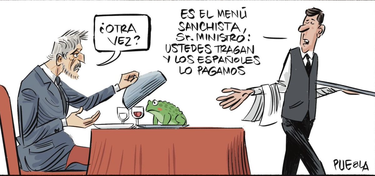 #LaViñetaEconómica de #ElDespertarLiberal de  <a href="/MasDeUno/">Más De Uno</a> con Carlos Alsina en
<a href="/OndaCero_es/">Onda Cero</a> -  #Buenísima - <a href="/PUEBLAdibujante/">PUEBLA</a> en <a href="/abc_es/">ABC.es</a>