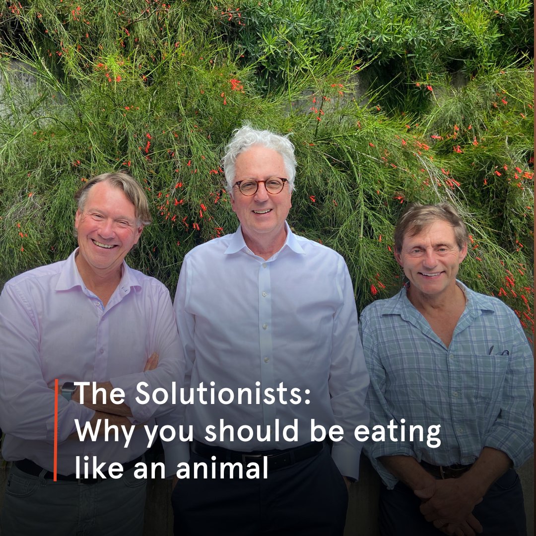 Sydney Science (@sydney_science) on Twitter photo How do animals know what to eat? Can they teach us to eat better? In the latest episode of The Solutionists, learn how eating like an animal can lead to improved health outcomes š„¦
š§ ow.ly/W2lS50VW6Yg
<a href="/eatlikeanimals/">Prof David Raubenheimer & Prof Stephen Simpson</a> <a href="/mscott/">Mark Scott</a> @sydney_uni How do animals know what to eat? Can they teach us to eat better? In the latest episode of The Solutionists, learn how eating like an animal can lead to improved health outcomes š„¦
š§ ow.ly/W2lS50VW6Yg
<a href="/eatlikeanimals/">Prof David Raubenheimer & Prof Stephen Simpson</a> <a href="/mscott/">Mark Scott</a> @sydney_uni
