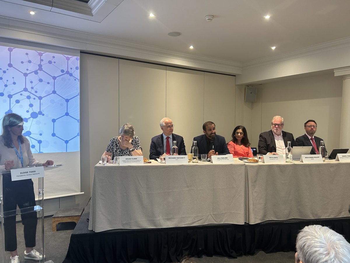 Pandemic Action Network (@pandemicaction) on Twitter photo “We must bring the private sector in as a core partner—they have strong incentives to protect proprietary knowledge from misuse,” says <a href="/rajpanjabi/">Dr. Raj Panjabi</a>, adding that cross-sectoral #biosecurity policies and international coordination are also very much needed. #WHA78 “We must bring the private sector in as a core partner—they have strong incentives to protect proprietary knowledge from misuse,” says <a href="/rajpanjabi/">Dr. Raj Panjabi</a>, adding that cross-sectoral #biosecurity policies and international coordination are also very much needed. #WHA78