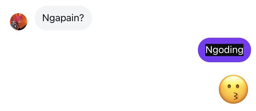 Programmers will always be a programmer 😗