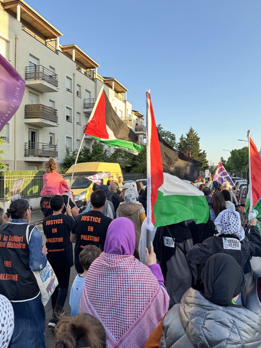 Rassemblement pour exiger un cessez-le-feu en Palestine. 2 millions de personnes à Gaza souffrent de la faim, des milliers d’enfants en danger de mort. L’aide humanitaire doit entrer sans délai, la communauté internationale doit cesser de détourner le regard. <a href="/FranceInsoumise/">La France insoumise</a>