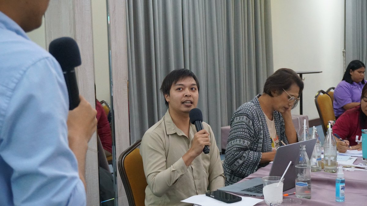 apcom's tweet image. Arm, Digital Key Population Engagements Officer working on Test BKK, joined the Comprehensive Harm Reduction Training held from 12–16 May 2025 in Bangkok. 
#APCOM #HarmReduction #CommunityLedSupport #LGBTHealth #ChemsexAwareness #IHRI #ViiVHealthcare #UNODC #testBKK