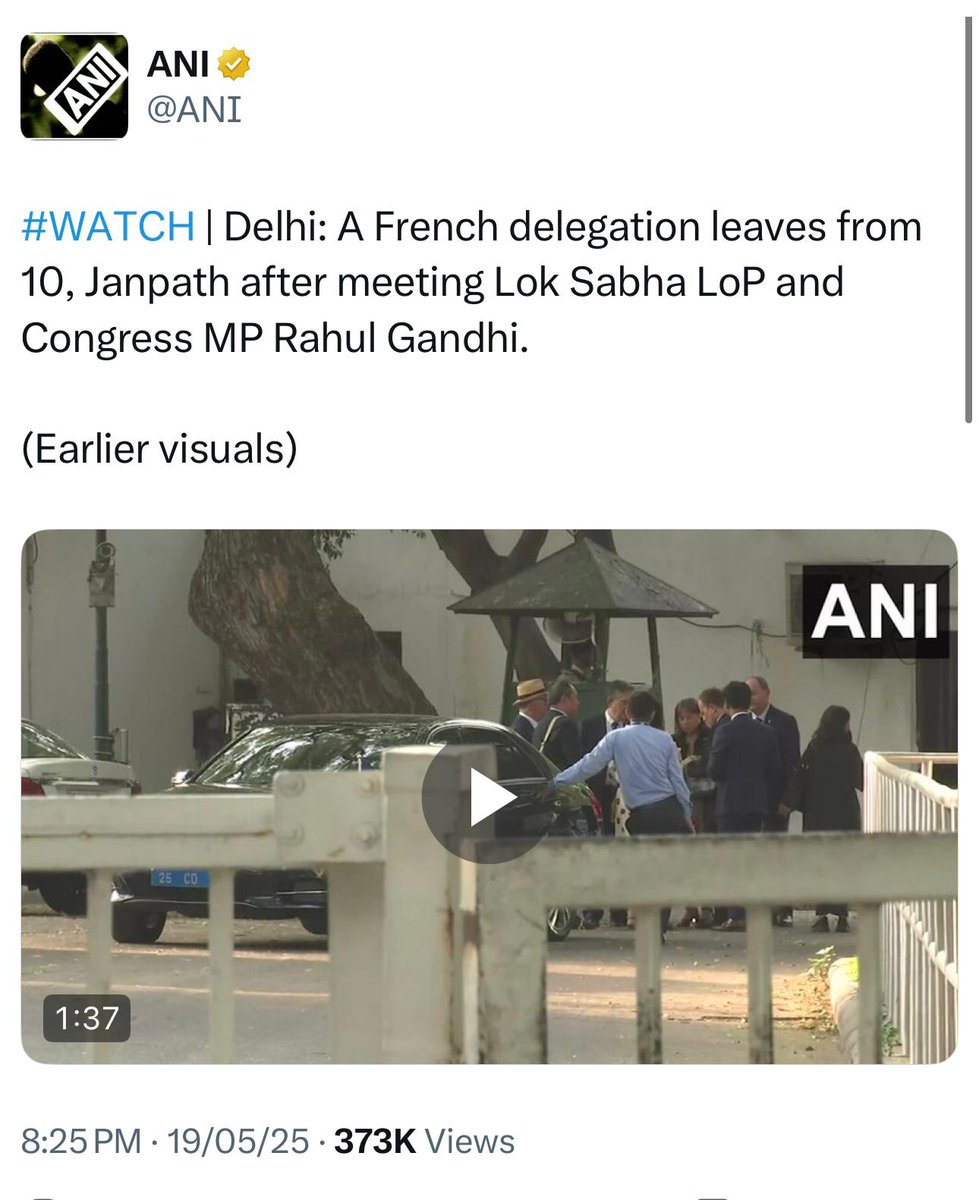 Rohit (@iam_rohit_g) on Twitter photo 🚨 “Daro Mat” is just a slogan for <a href="/RahulGandhi/">Rahul Gandhi</a> – far from reality.
- Rahul Gandhi raises questions after a jet crash, indirectly targeting France’s Rafale jets
- That same evening, a French delegation meets him
- As per close sources, they threaten defamation over his fake 🚨 “Daro Mat” is just a slogan for <a href="/RahulGandhi/">Rahul Gandhi</a> – far from reality.
- Rahul Gandhi raises questions after a jet crash, indirectly targeting France’s Rafale jets
- That same evening, a French delegation meets him
- As per close sources, they threaten defamation over his fake