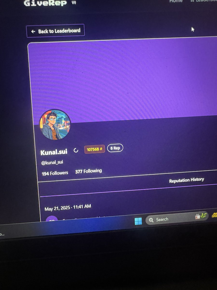 KunalxWeb3's tweet photo. What is this @GiveRep i changed my username and you changed my rep you should work on this or this will become serious problem for your ecosystem and please add my reps as i tried so hard to earn those reps
#SuiEcosystem #suiproject #SuiNetwork
@GiveRep
@SuiNetwork
@Mysten_Labs