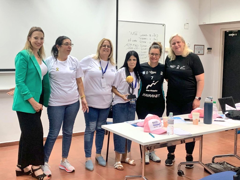 Noga Caspi๐ฎ๐ฑ (@nogacaspi) on Twitter photo Honored to serve as a judge at <a href="/BenGurionUni/">ืืื ืืืจืกืืืช ืื-ืืืจืืื ืื ืื</a>'s #SocialChallenge ๐ hackathon, dedicated to #Mamanet๐
Inspired by students' global strategies for women's sports empowerment ๐
In memory of Adam Bismut, co-founder of the Social Challenge, killed in Gaza; his legacy lives on. Honored to serve as a judge at <a href="/BenGurionUni/">ืืื ืืืจืกืืืช ืื-ืืืจืืื ืื ืื</a>'s #SocialChallenge ๐ hackathon, dedicated to #Mamanet๐
Inspired by students' global strategies for women's sports empowerment ๐
In memory of Adam Bismut, co-founder of the Social Challenge, killed in Gaza; his legacy lives on.