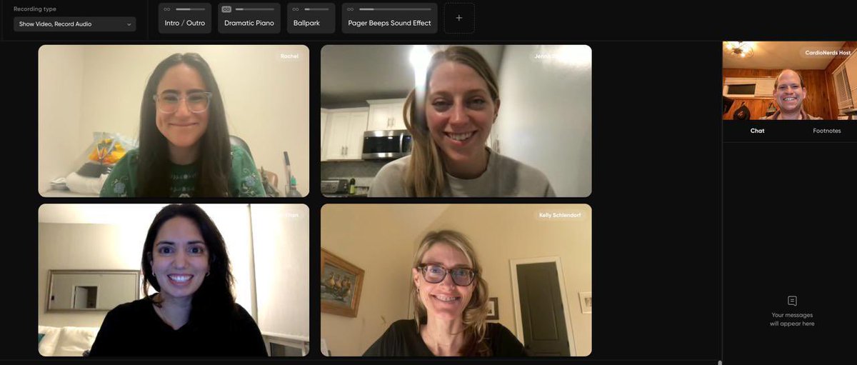 Jenna Skowronski (@jennaskowronski) on Twitter photo Sneak peak at <a href="/CardioNerds/">CardioNerds</a> upcoming HF Advanced Therapy series, tonight’s recording with Dr. Schlendorf! An amazing group of faculty is coming together to give us a fantastic overview of evaluation, transplant, LVAD, & palliative care in HF. We can’t wait to share it with you! Sneak peak at <a href="/CardioNerds/">CardioNerds</a> upcoming HF Advanced Therapy series, tonight’s recording with Dr. Schlendorf! An amazing group of faculty is coming together to give us a fantastic overview of evaluation, transplant, LVAD, & palliative care in HF. We can’t wait to share it with you!