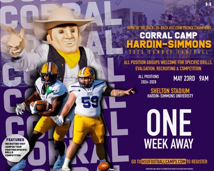 Thanks for the camp invite <a href="/MattMitchellHSU/">Matt Mitchell</a>