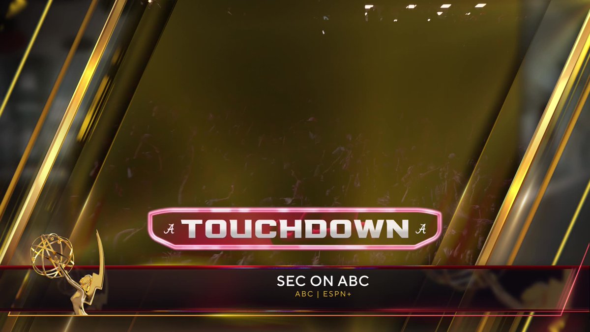 The #SportsEmmys Award for Outstanding Live Series goes to SEC on ABC (@abcnetwork <a href="/espn/">ESPN</a>).