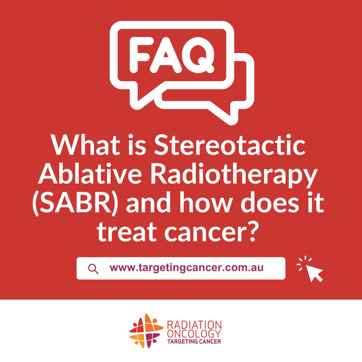 #SABR is an innovative, high-powered technique that uses smaller, focused beams of radiation, directed from different angles that meet at the tumour, while minimising the risk of damage to surrounding healthy tissue.

Learn more⏩ow.ly/NU8h50VW5nB

#RadiationOncology