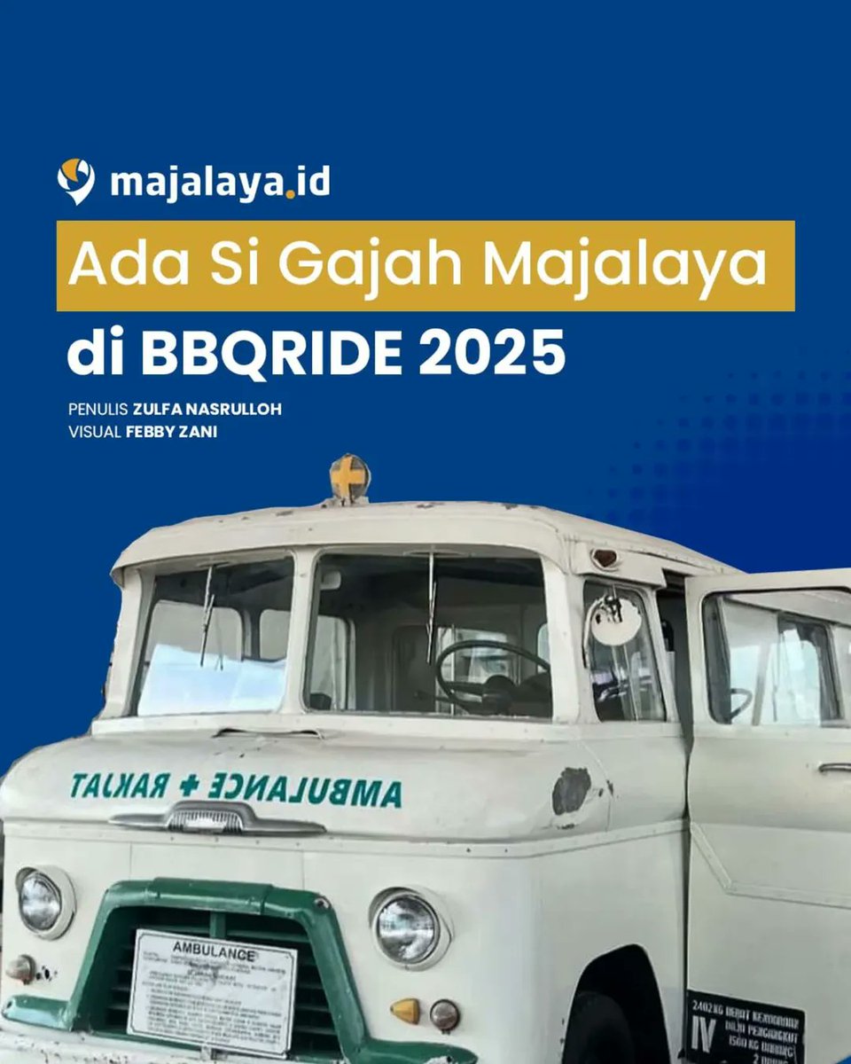 MajalayaID's tweet photo. Ada yang ketemu Si Gajah atau Si Dukun waktu dateng ke acara BBQ Ride Bandung?
Mobil ambulan Chevrolet yang kalcer banget ini, tahun 50-an adalah ambulannya RSUD Majalaya. Bagi wargi Majalaya, mobil ini sangat ikonik dan berjasa. https://t.co/OvR7uhuFBZ