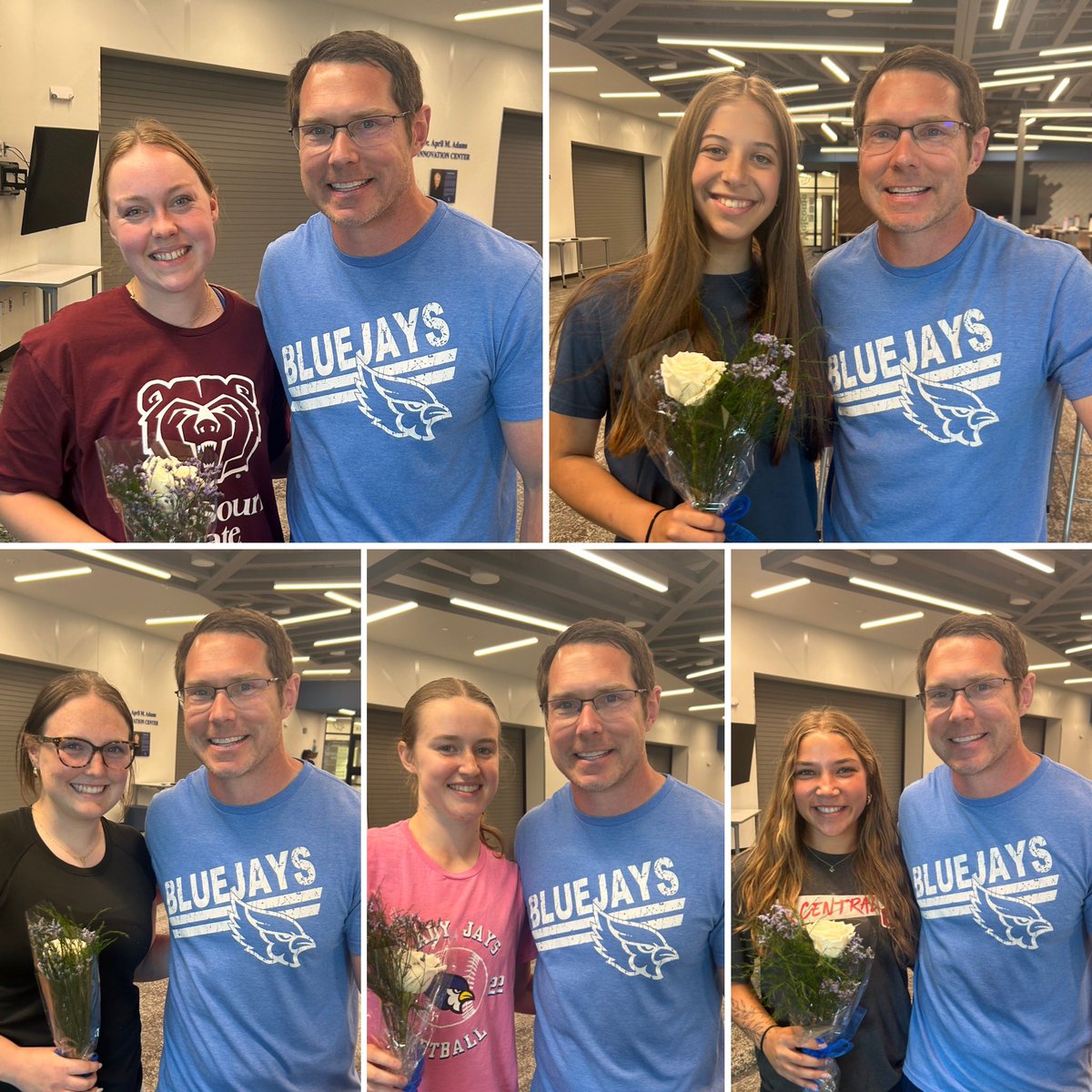 Our last game with our seniors is always hard. These girls have given their all while in this program and they will be leaving a special legacy for future Lady Jays. Thank you, Clara, Marley, Lexi, Carleigh, and Addie for being YOU! We already miss you!