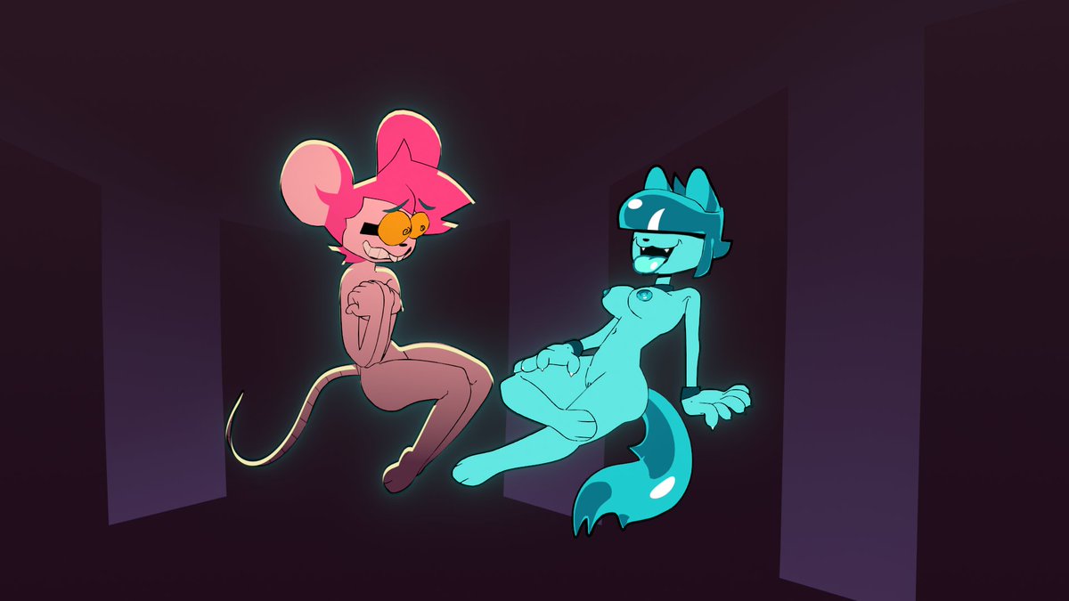 I'm really restraining myself trying not to send too many images before i finish this animation of GoomyMuffin duo