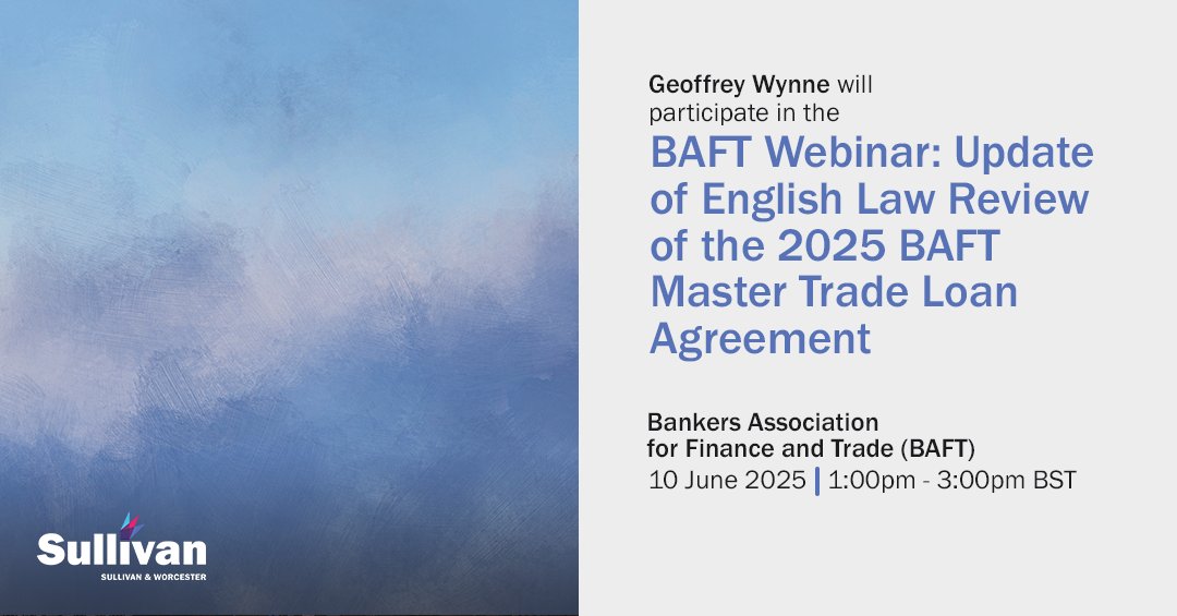 Register now to stay ahead: sullivanlaw.com/events/baft-we…
