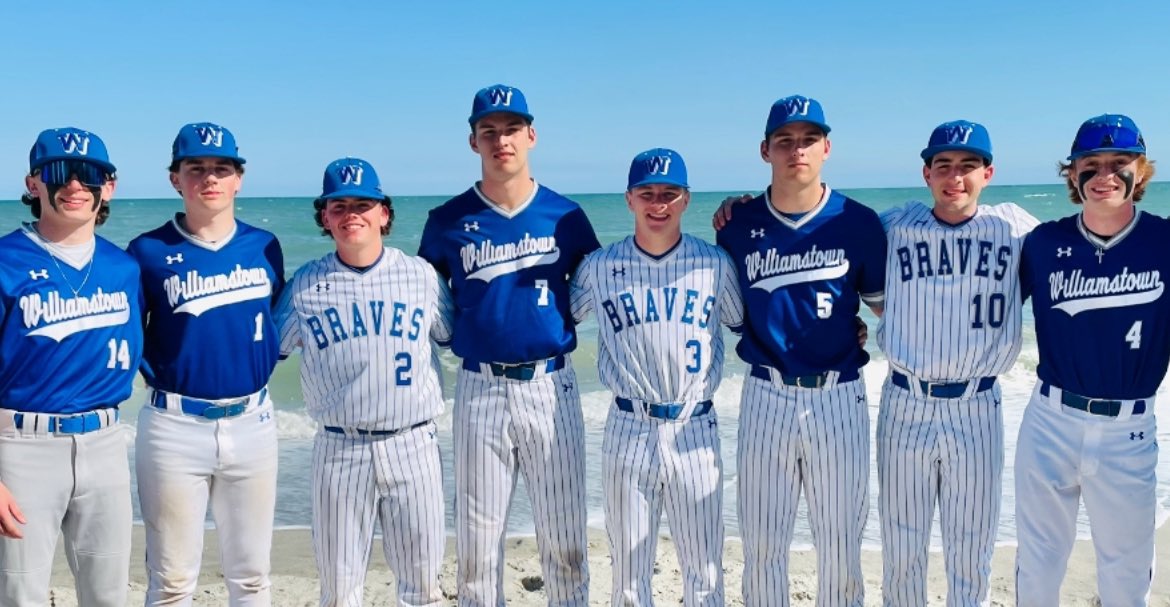 Williamstown Braves Baseball (@wtownhsbaseball) on Twitter photo Great Senior Night. Braves win. All seniors contribute:
Josh Manganello 2in 4K
Doug Passaro sac, R,SB
Drew Craig 1-3 2R
Chris DiRienzi 2-3 2RBI
Jake Manganello 2-4 2RBI
Aiden Davison 2-4 2R 2RBI
Ryan Rudolph 2-3 2RBI
Landan Craven 2-2 RBI
<a href="/kminnicksports/">Kevin Minnick ⚾️🐶⚾️🐶⚾️</a> <a href="/JkroegerJt/">Jt kroeger</a> <a href="/cbaker_nj/">Chris Baker</a> Great Senior Night. Braves win. All seniors contribute:
Josh Manganello 2in 4K
Doug Passaro sac, R,SB
Drew Craig 1-3 2R
Chris DiRienzi 2-3 2RBI
Jake Manganello 2-4 2RBI
Aiden Davison 2-4 2R 2RBI
Ryan Rudolph 2-3 2RBI
Landan Craven 2-2 RBI
<a href="/kminnicksports/">Kevin Minnick ⚾️🐶⚾️🐶⚾️</a> <a href="/JkroegerJt/">Jt kroeger</a> <a href="/cbaker_nj/">Chris Baker</a>
