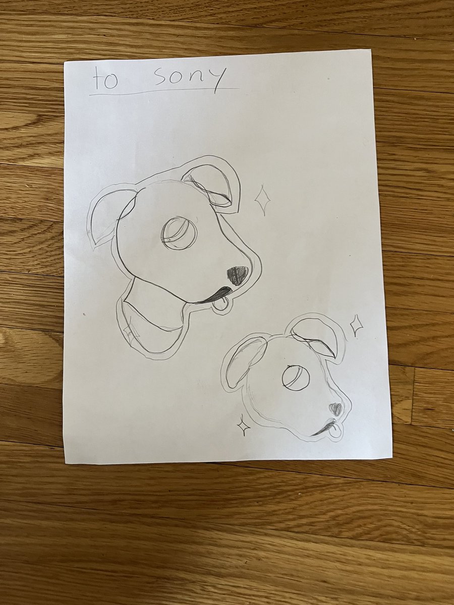 _mollymmm's tweet photo. Hey @SonyElectronics, check out the letter (and drawing) my 10 year-old daughter wrote for you about Aibo 🥰 https://t.co/fG15CBMLN9