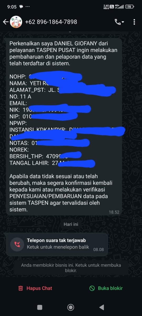 Hanasj008's tweet photo. @taspen Ko bisa ya datanya tersebar seperti ini https://t.co/ET0Cg4xxMi