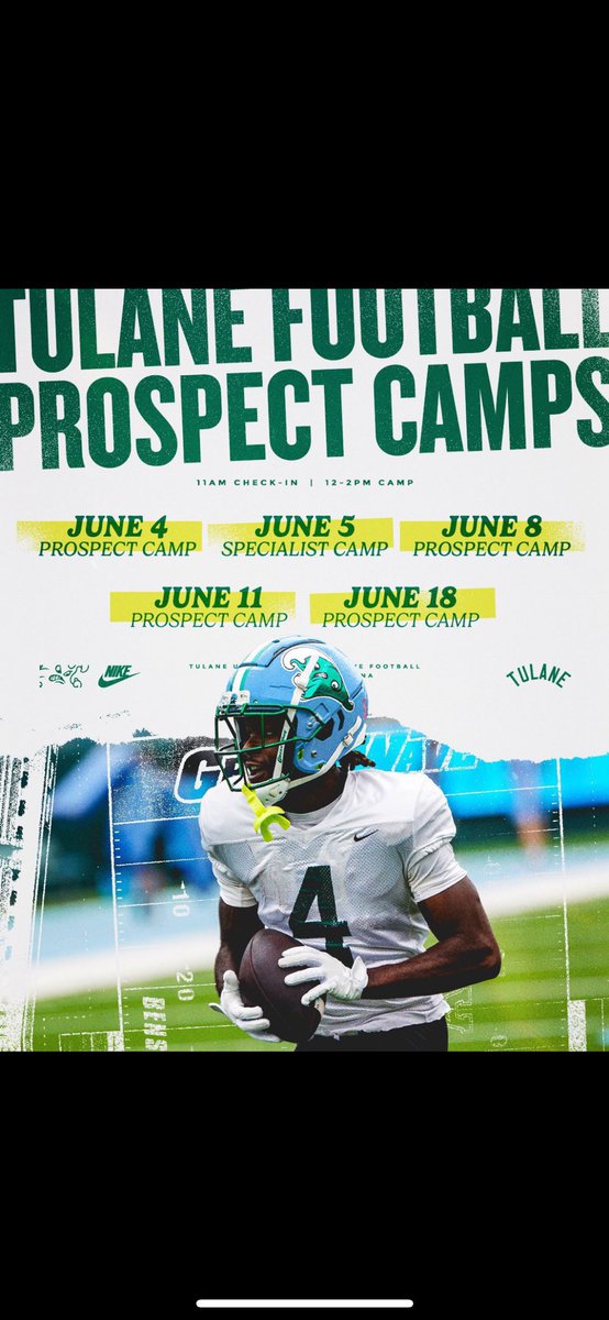Preston Pellerin (@preston_pell9) on Twitter photo Excited to be attending <a href="/GreenWaveFB/">Tulane Football</a> on June 8th! Ready to get to work and show my skills!!! <a href="/CoachSchexTU/">Kyle Schexnayder</a> Excited to be attending <a href="/GreenWaveFB/">Tulane Football</a> on June 8th! Ready to get to work and show my skills!!! <a href="/CoachSchexTU/">Kyle Schexnayder</a>