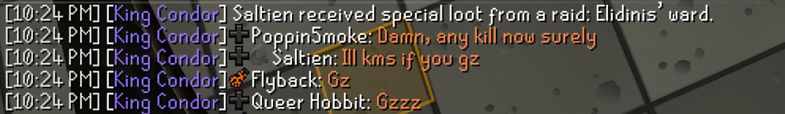 it was reflexive okay